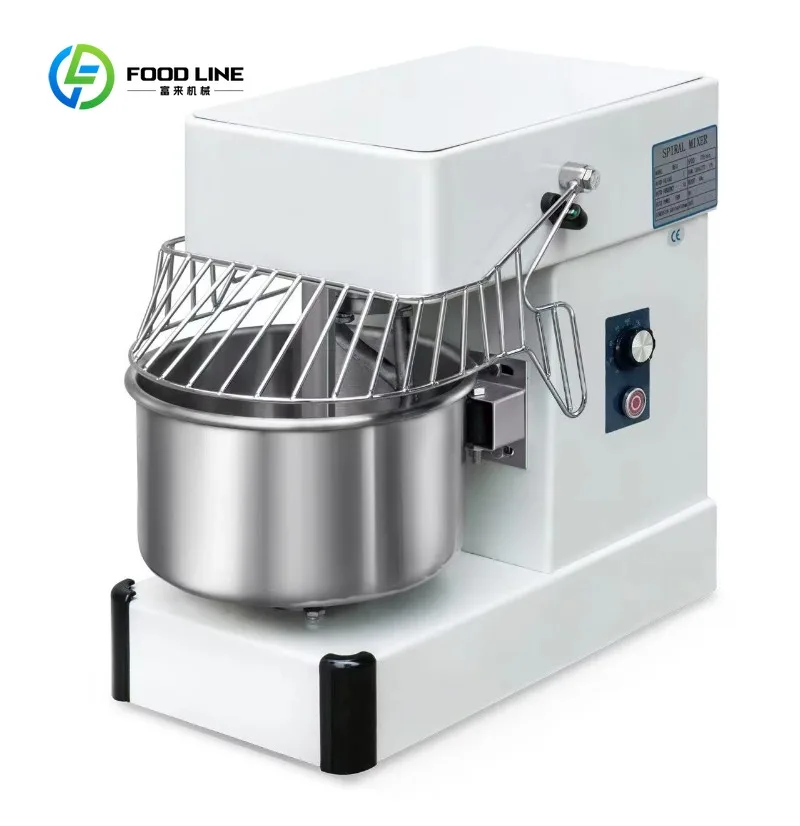 

Commercial Dual Rotating Dough Mixer 10 Qt Food Mixing Machine Flour Dough Kneading Machine Wt Food-grade Stainless Steel Bowl