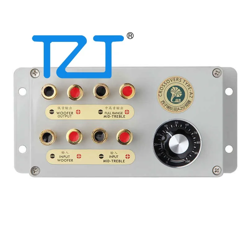 TZT Pair of A2 Frequency Divider Barrier System Frequency Splitter Mono Input and Output for Full Frequency Speaker