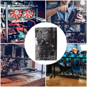 BTC und ETH, B250 Bergbaugeräte, Bergbauexperte, 12 PCIe, LGA1151, USB 3.0, SATA3 bis B250, B250M, DDR4 6 Hauptverkaufsplatten MAE BTC B250C - №5