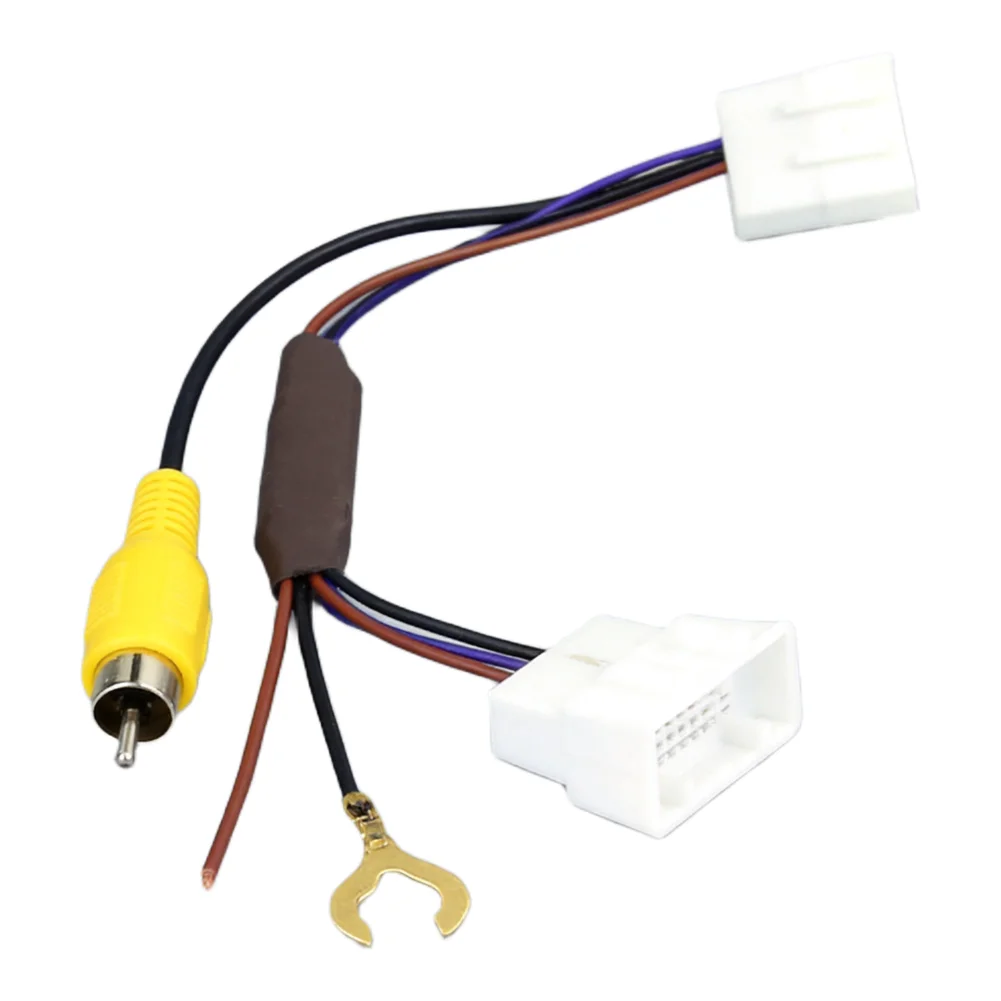 16pin Video Adapter For Cars Car Camera Adapter 16Pin Car Camera Cable Non-deformed Structure Practical And Reliable