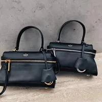 New R66 Series Women's Handbag Simple Commuting Series Leather Crossbody Bag Single Shoulder Bag Kelly Women's Bag