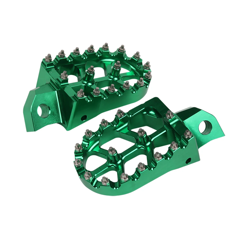 Motorrad-Fußrasten Fußpedale für Kawasaki KX125 KX250 1988 - 1996 KX 125 250 500 KX500 1988 - 2004 Zubehör – Detail 6