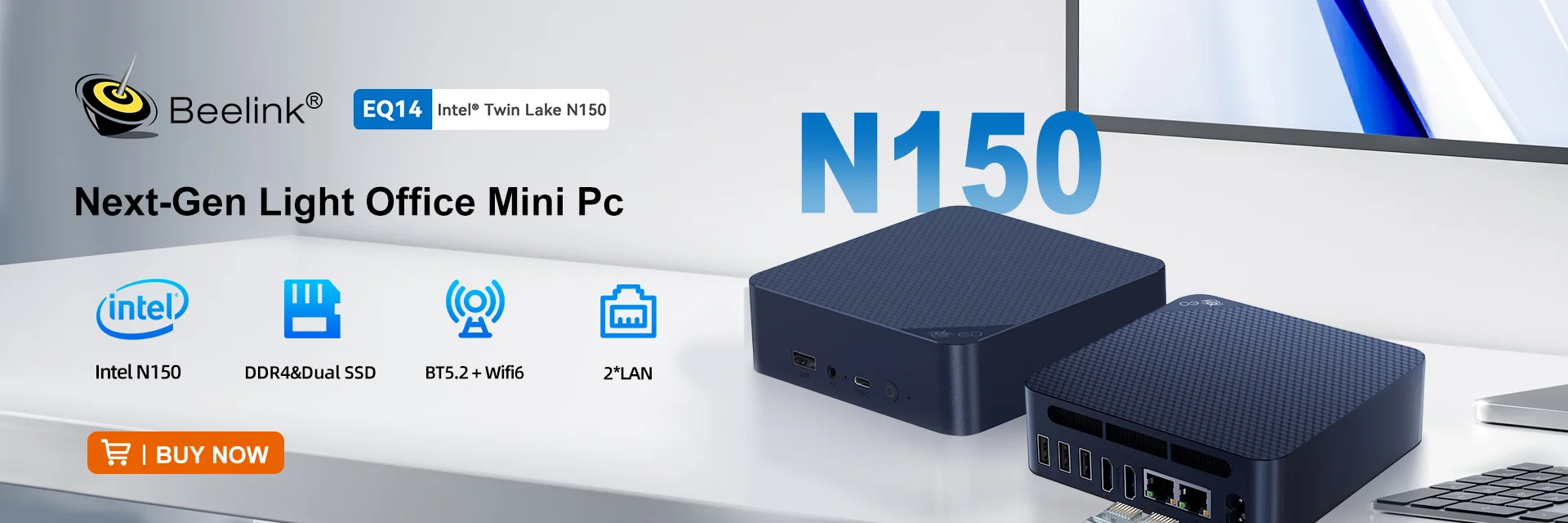 Beelink AMD Ryzen 7 7735HS SER5 MAX Mini PC SER5 MAX DDR4 24GGB 500GB SSD WiFi6 BT5.4 HD 1000M Mini Computer