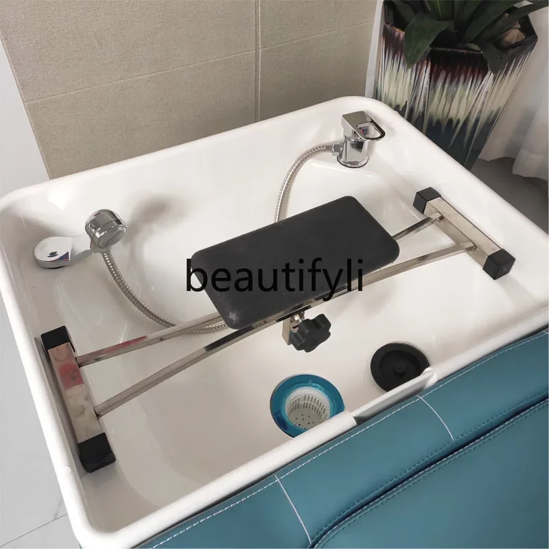 SPA machine Thai shampoo bed accessories head treatment basin fumigation cover hair basin lid pillow faucet size customization