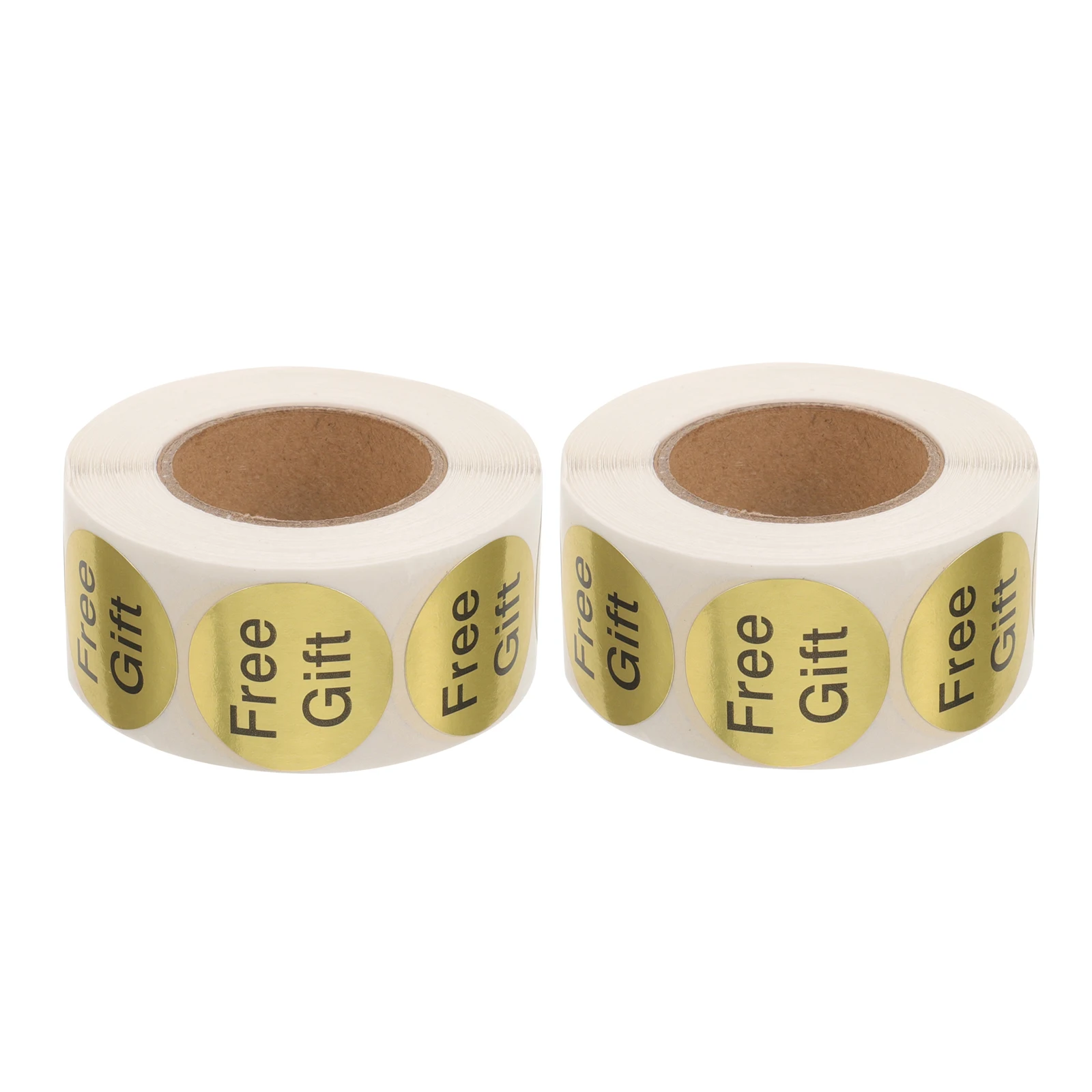 

Free Gift Stickers Decorative Sealing Golden Adhesive Customer Appreciation Labels