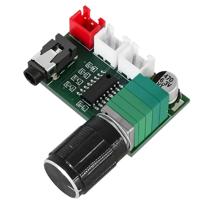 1 PCS Double Desktop Audio Amplifier Board Dual-Channel Audio Amplifier Board 3W