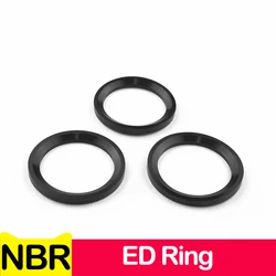 NBR ED Ring DIN3869 nitrile butadiene rubber NBR bevel washer for E-column end sealing ring fluid joint sealing ring