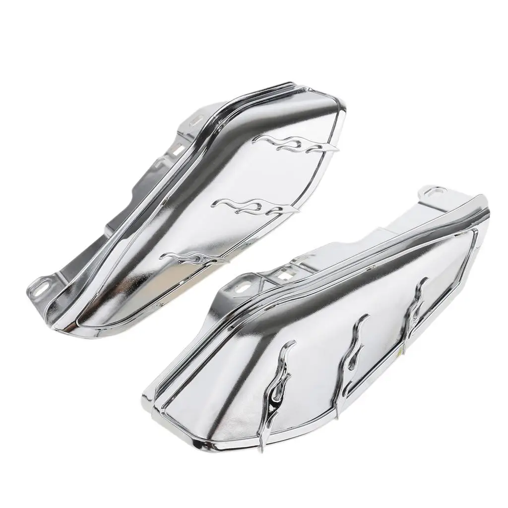 2 Pieces Mid Frame Air Deflector Trim for Touring FLHX