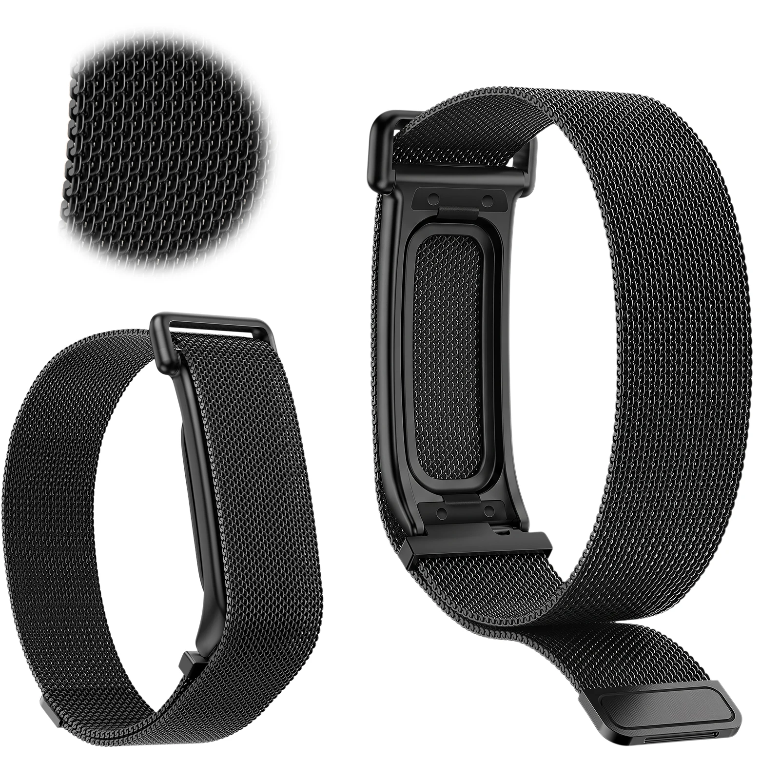 For Google Fitbit Air Adjustable Lightweight Wristband Rust Proof Watch Loops Bracelet for Fitness/Running/Workout & Daily Wear
