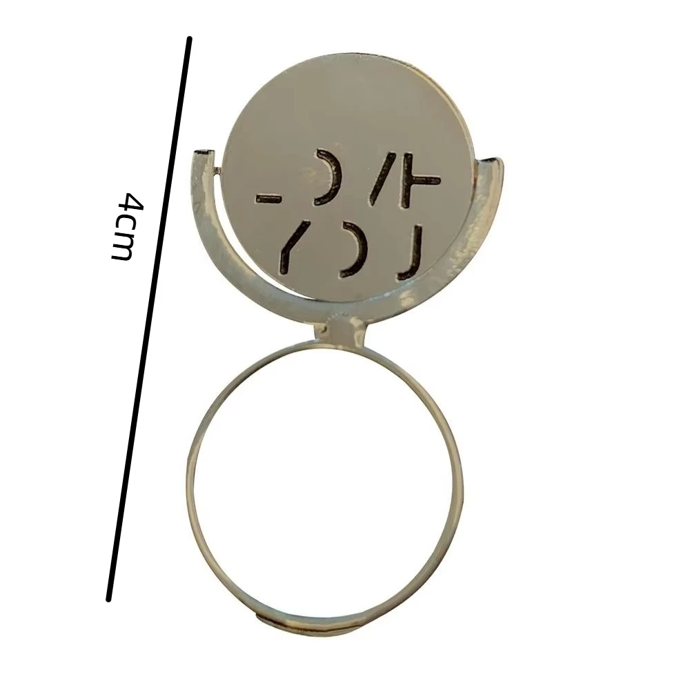 Новое вращающееся кольцо со исповедом LOVE, ювелирные изделия для пары, стальной сплав, забавное ожерелье с любовью, повседневные аксессуары, кольца с откидной обещанкой