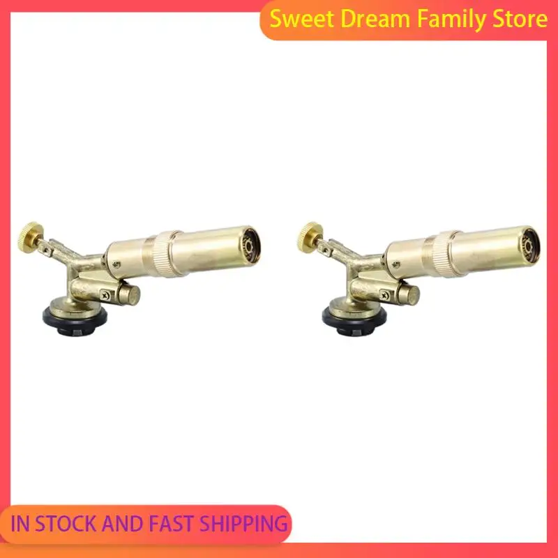 SDFC-2X Welding Torch Gas Burner Flame Tool Blower Pure Copper Gas Welding Supplies Barbecue Auto Ignition