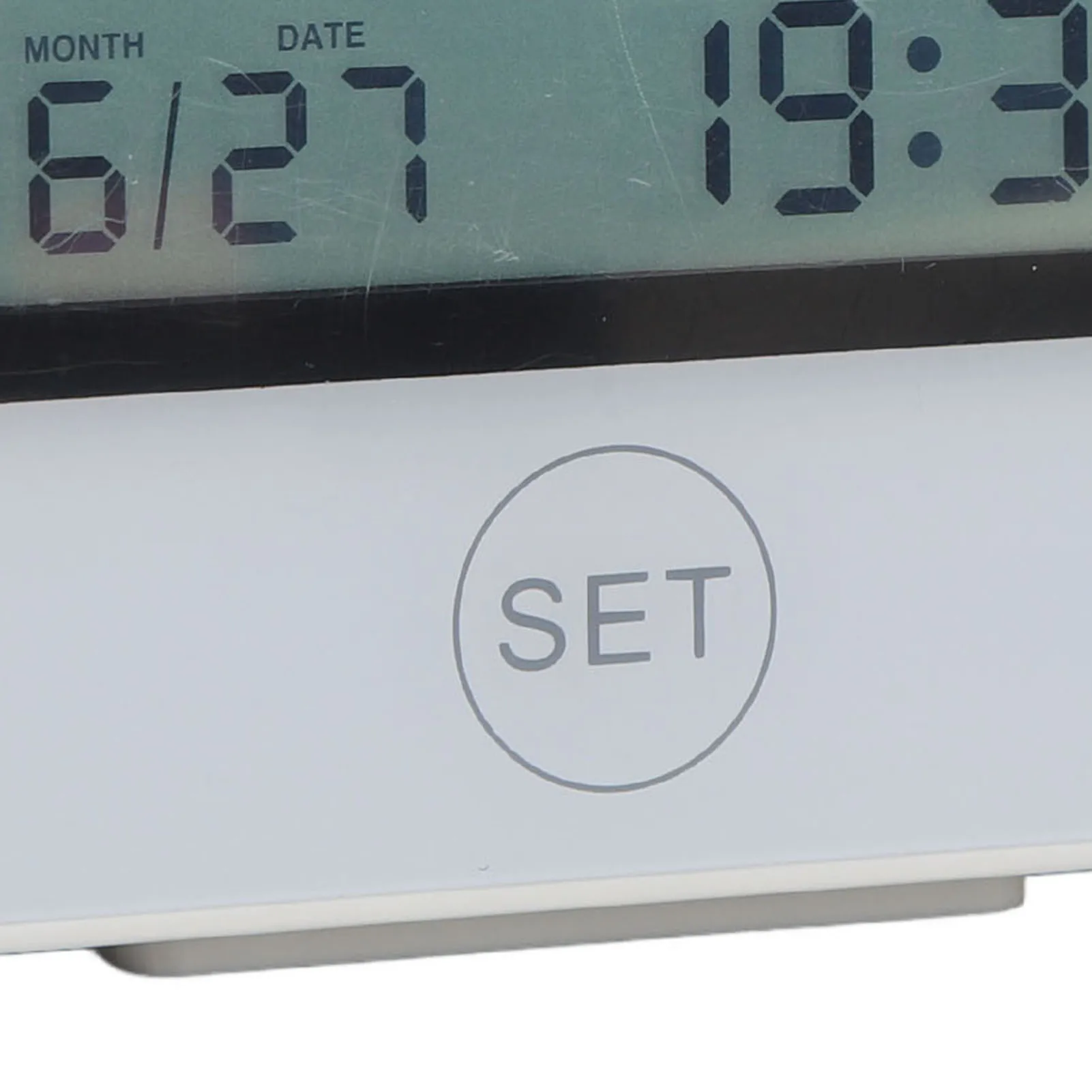 Digitales Thermometer, Luftfeuchtigkeitsmesser, Hintergrundbeleuchtung, leicht ablesbar, Anti-Demontage, einstellbare Modi, Innenthermometer, Hygrometer für Zuhause