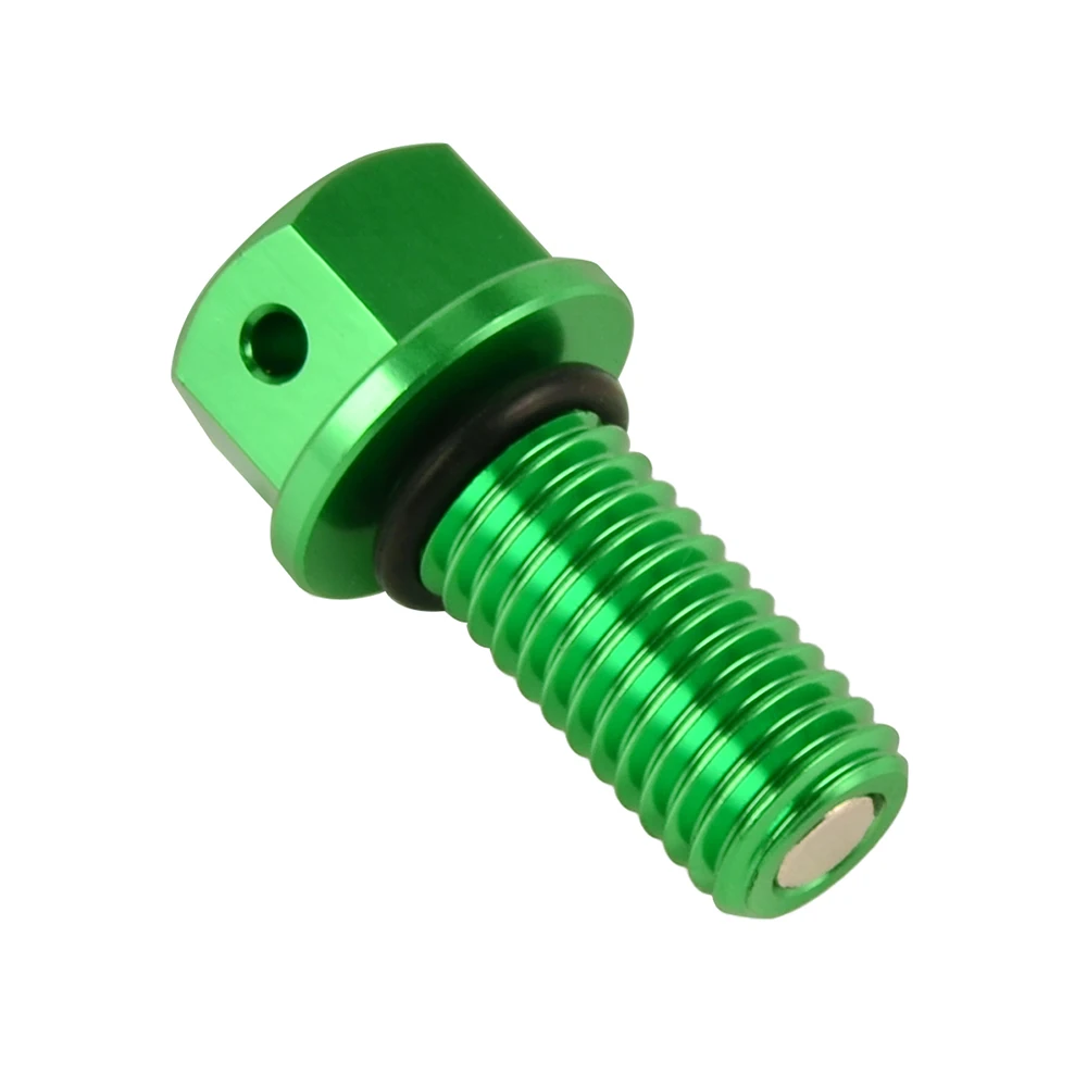 Nicecnc parafuso magnético do tampão de drenagem de óleo para kawasaki kx450f kx 450f kxf 450 2006-2015 klx450r klx 450r 2008-2009 2018 2019