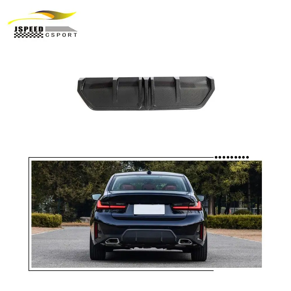 

Suitable for JCSPORTLINE true carbon fiber G20 rear bumper diffuser Suitable for BMW 330I X Drive sedan 2022-2023