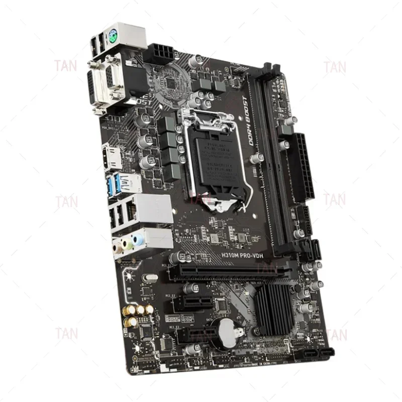 For MSI H310M PRO-VDH Motherboard H310 32GB LGA 1151 DDR4 Micro ATX Mainboard 100% Tested Fast Ship TT