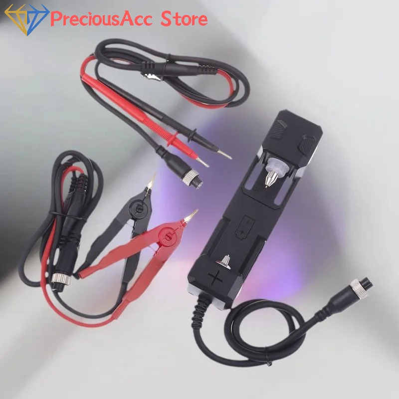 HRM-10 Round Connector Accessory for Accurate Lithium Battery Internal Resistance Reading