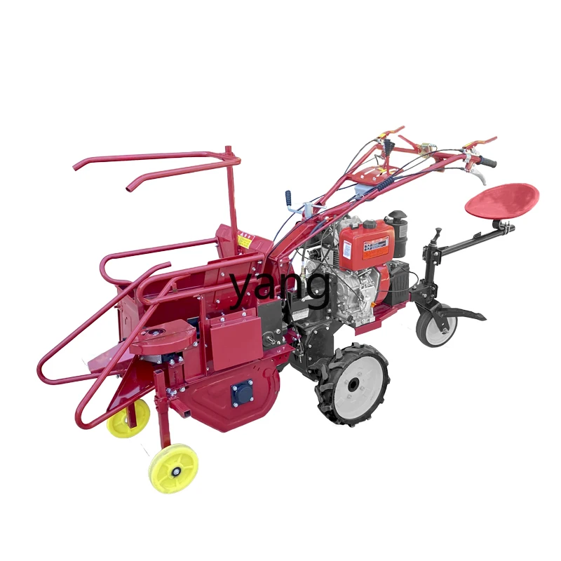 CCL small harvester household automatic hand self-propelled single line integrated