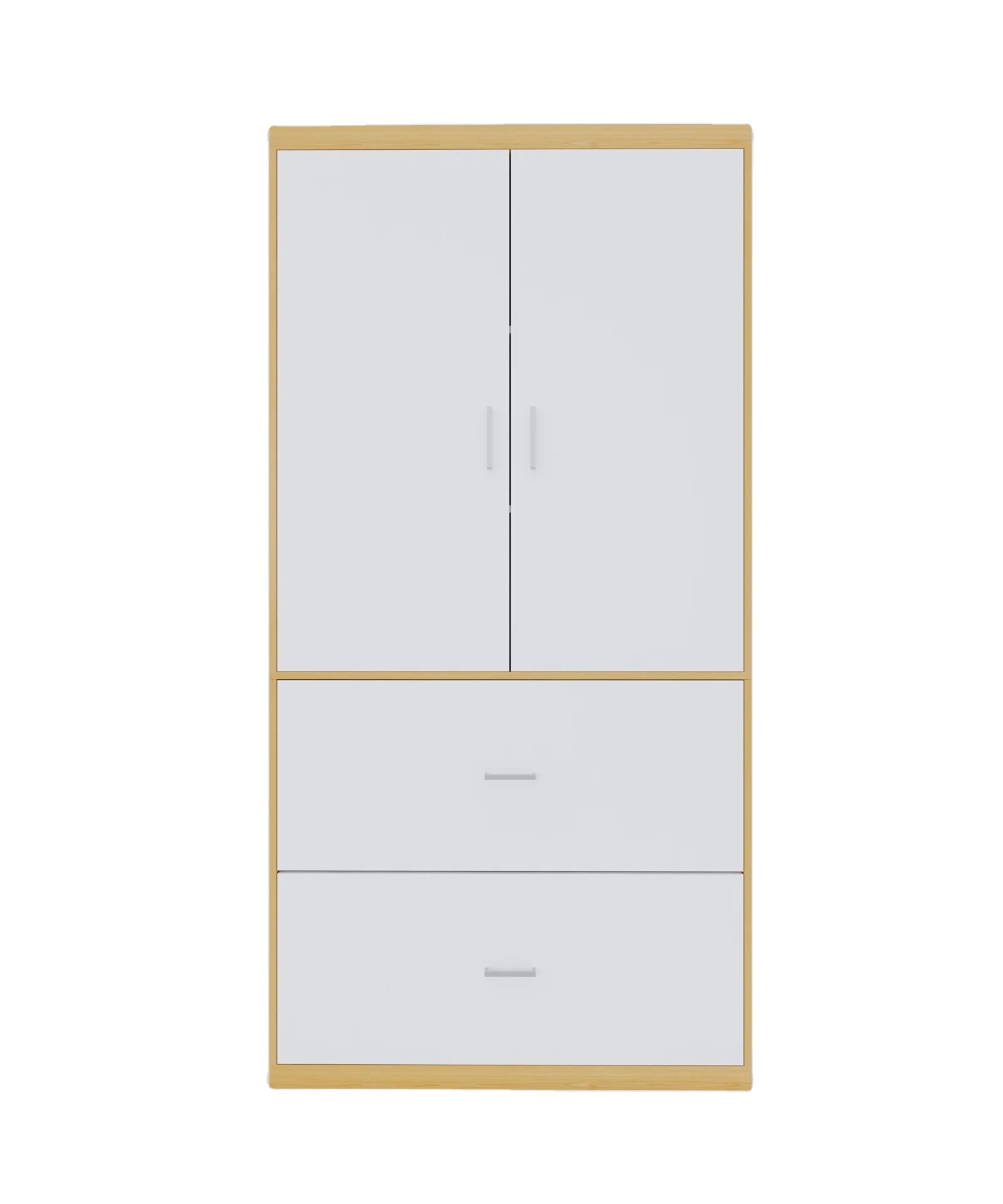Goedkope op maat gemaakte slaapkamermeubelkast Systeem Kledingopbergkast Garderobe Moderne houten witte kasten