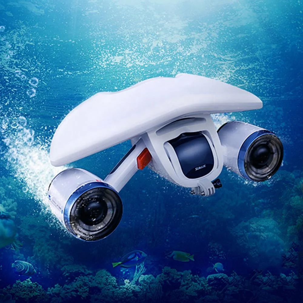 2022 Cool Adult Water Sports Mini Portable Electric Sea Scooter, Sublue WhiteShark Mix Underwater Diving Scooter