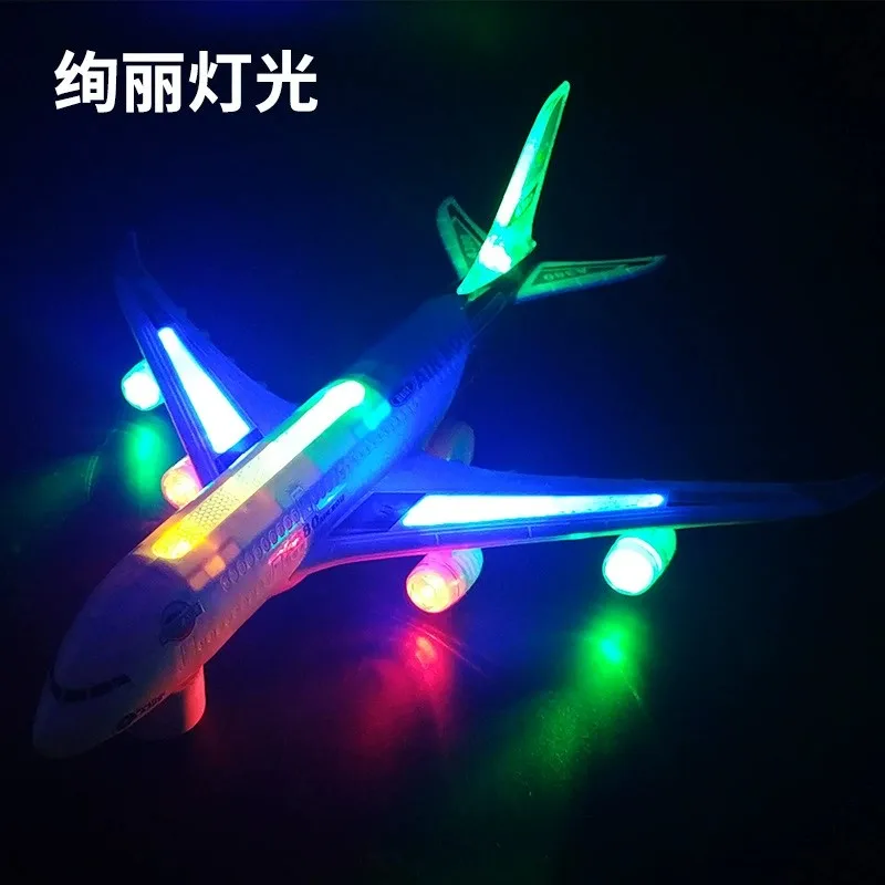 A380 Vliegtuig Groot Lang Elektrisch Modelvliegtuig Speelgoed met Geluid en Licht Kinderspeelgoed Kinderen Airbus Speelgoed Jongensauto