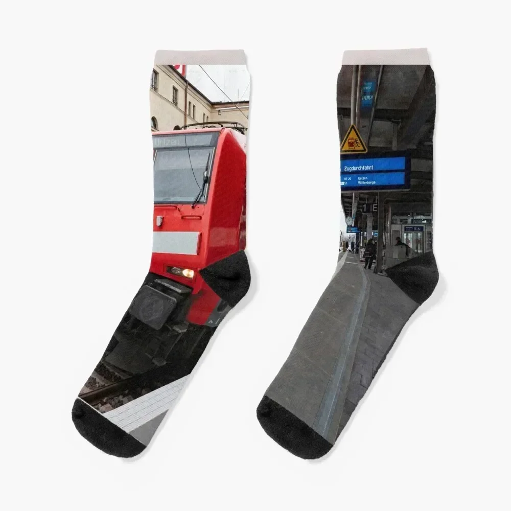 Class 146 at Magdeburg Socks football Running cartoon Stockings Men Socks Luxury Brand Women's