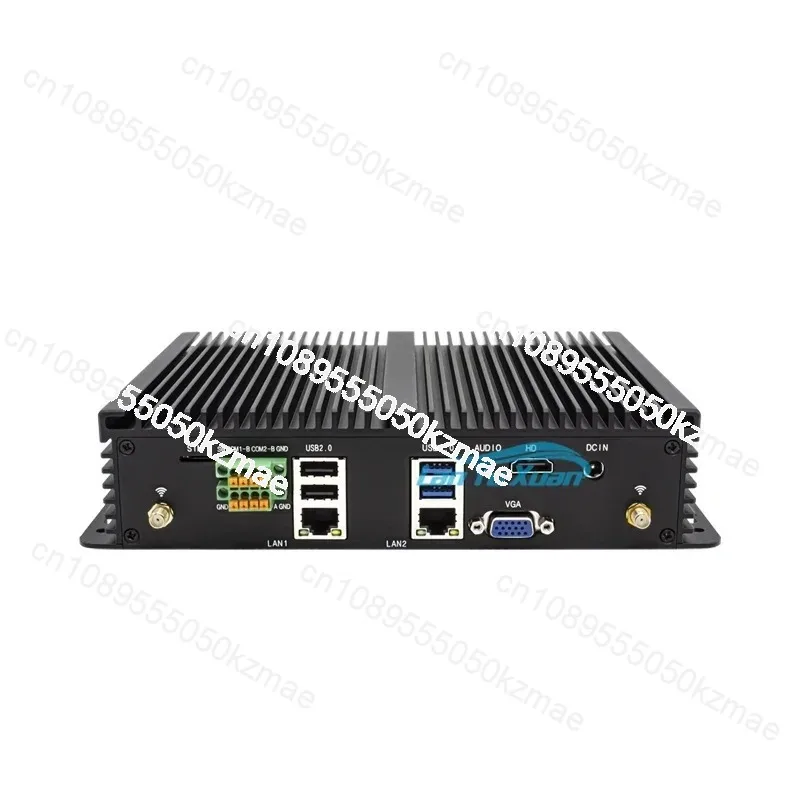 كمبيوتر صناعي صغير الحجم |   i5 10310U/i5 8260U، منفذ تسلسلي مزدوج LAN 6 * هيكل مدمج (Win10/11/Linux)