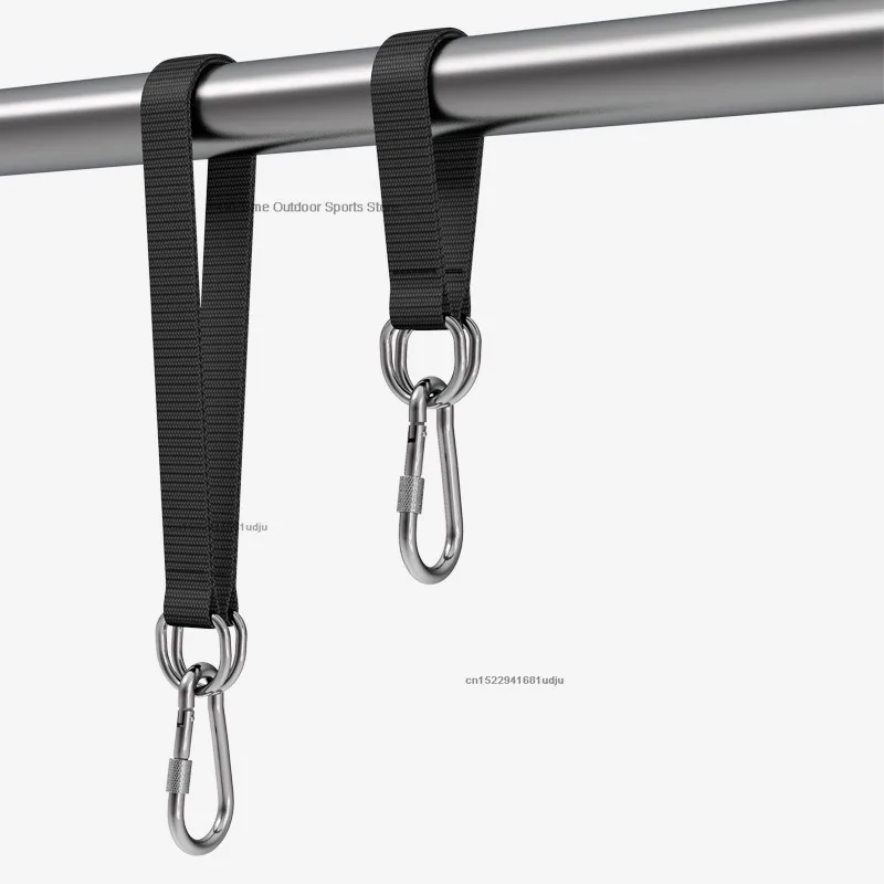 1pc Swing Straps Single Bar Extension Belt Tree Swing Straps Heavy Duty Hook Ring Hanging Connector Hammock Punching Bag Swing