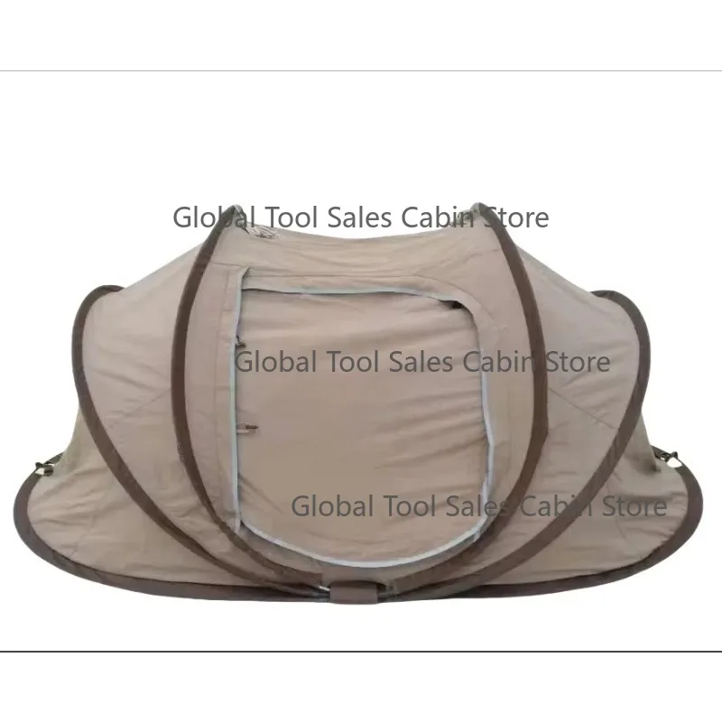 Wholesale Size Color Logo Customized Low MOQ  Good Quality Waterproof Free Install Desert Camping Double Layers Camp Tents