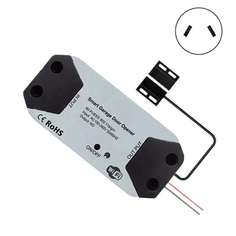 DT21 Smart Garage Door Opener Controller Compatible with Alexa for Google Home SmartLife Tuya Voice & App Control AU Plug No Hub