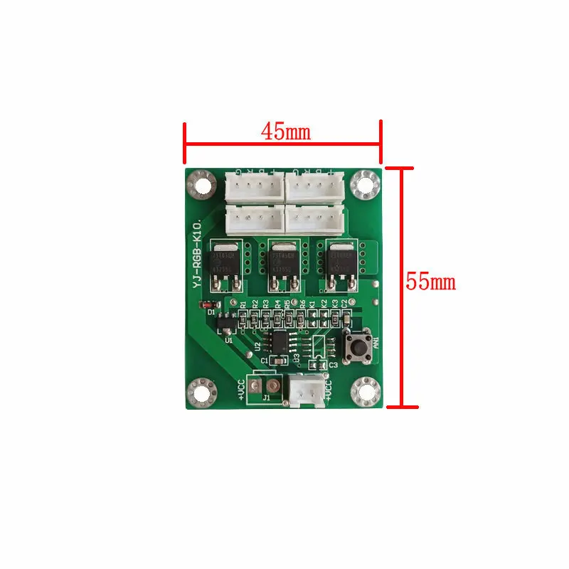 

Карта управления светодиодной подсветкой 12В для игровых автоматов-кранов и призовых аппаратов с параллельным подключением, для монетоприемных игр