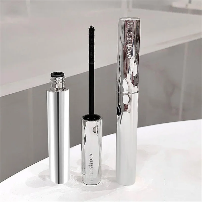 فرشاة حلزونية خاصة ماسكارا من ألياف الحرير المقاومة للماء - مجموعة تجعيد الرموش طويلة الأمد 1/2/5/10 قطع للرموش المثالية #3