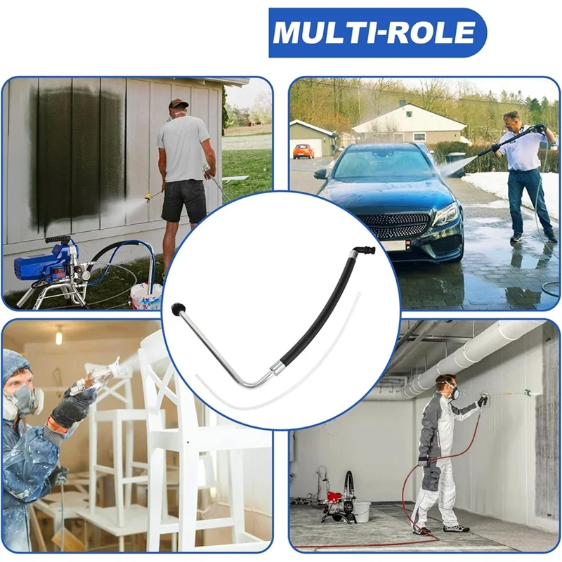 【Today-Only!】Suction Hose And Backflow Line Set, Free 2 Filters, 440 450 Airless Paint Sprayer, Airless Paint Accessories