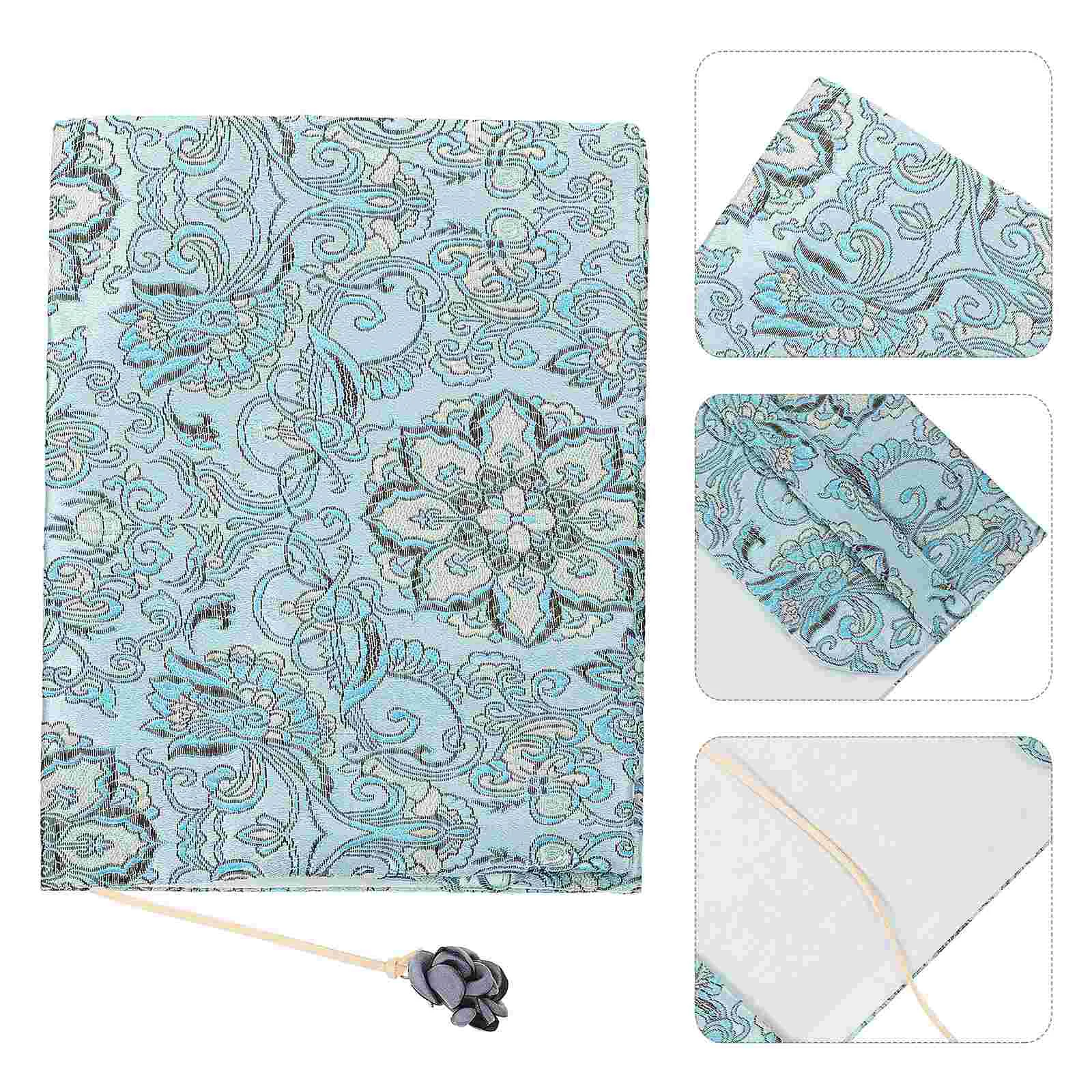 Exotic Handmade Cloth Book Cover Notebook Fabric A5 Adjustable Diary Covers Protective Case Protector for Binding Exquisite
