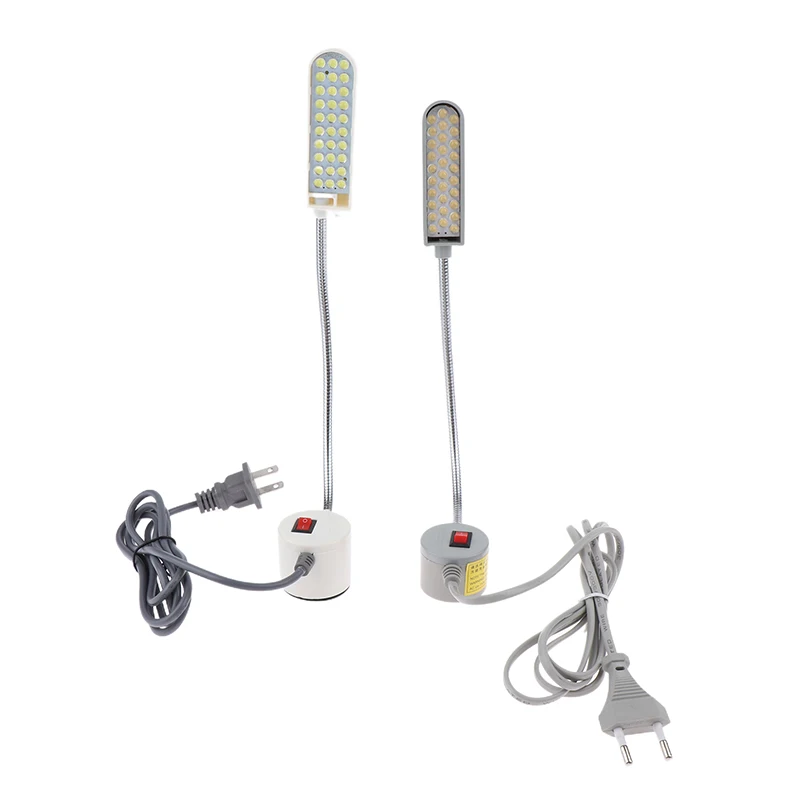 多機能フレキシブルワークランプ,ミシン,工業用ライト,ドリル用,1個,作業台,30 LED, 1個