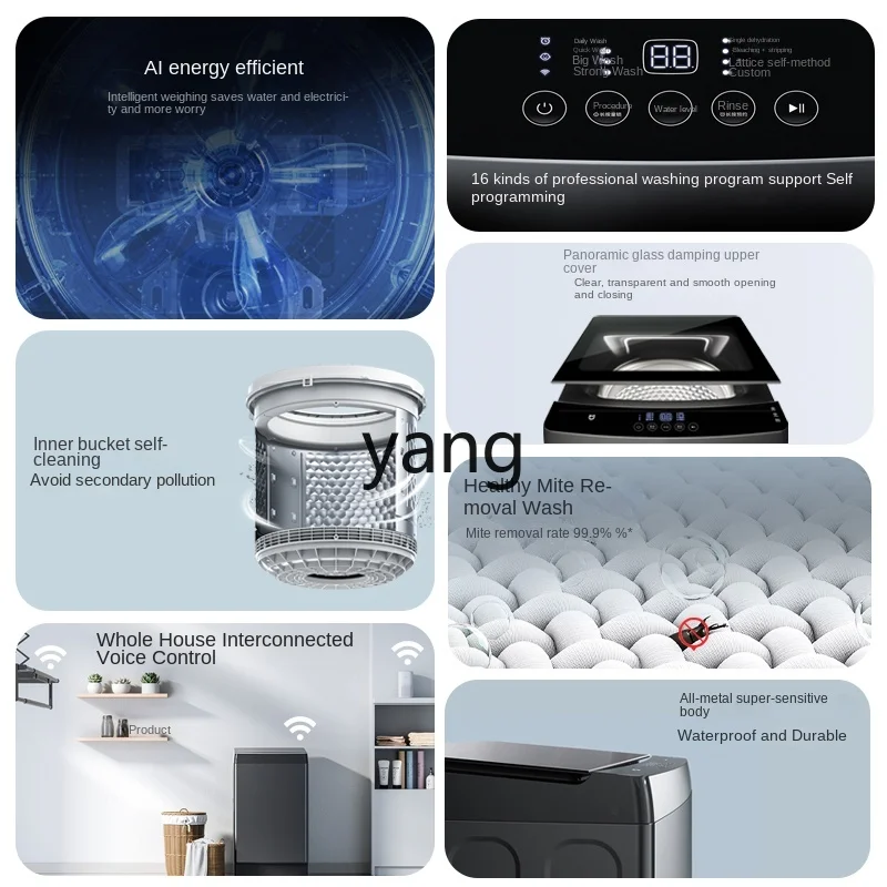 CX l Automatic Intelligent Large Capacity Anti-Mite Washing Impeller for Home Rental