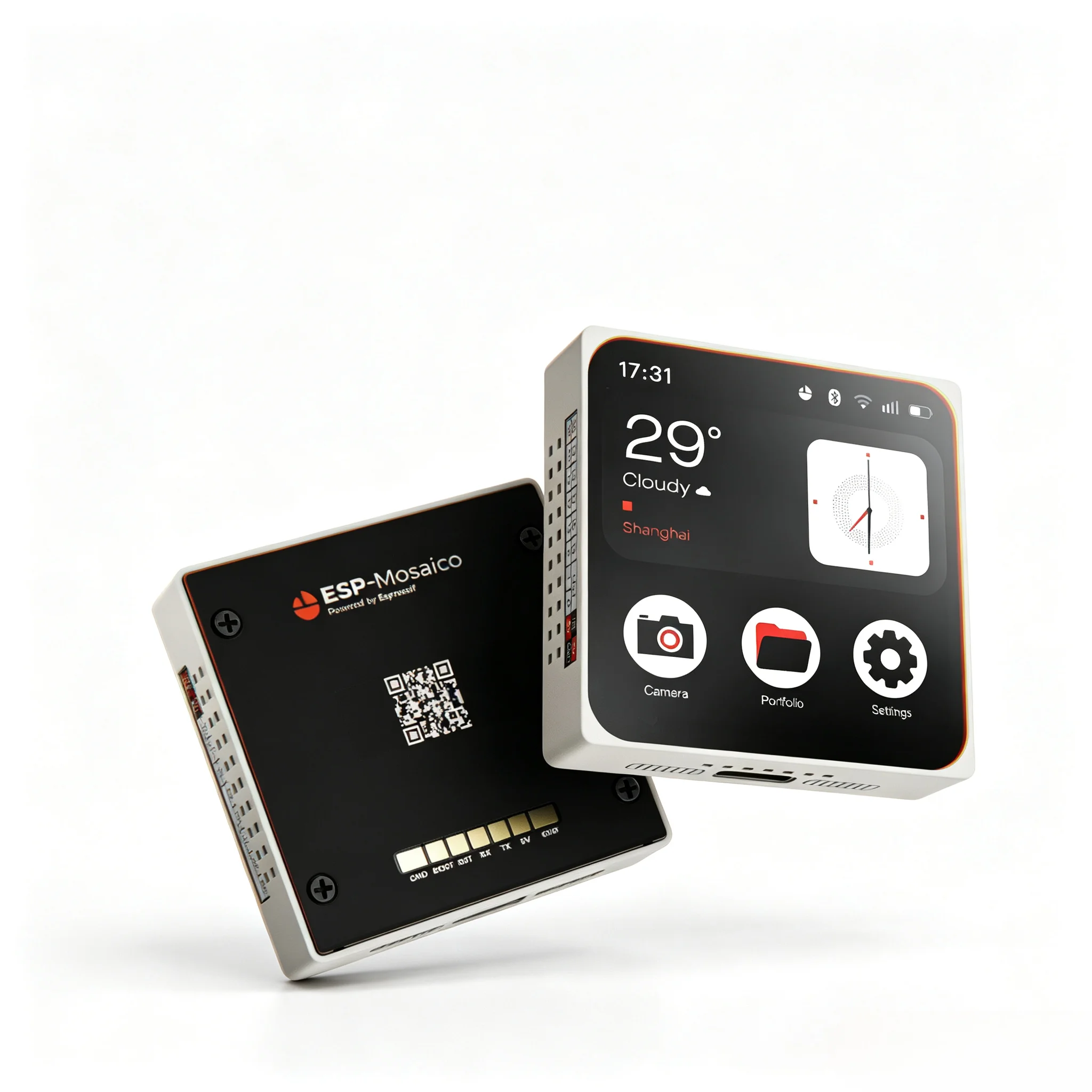 Płytka rozwojowa ESP-Mosaico z 2,16-calowym wyświetlaczem OLED dla agenta kodowania AI ESP32-S31, moduł wielofunkcyjny z kamerą magnetyczną do interakcji. — zdjęcie produktu 7