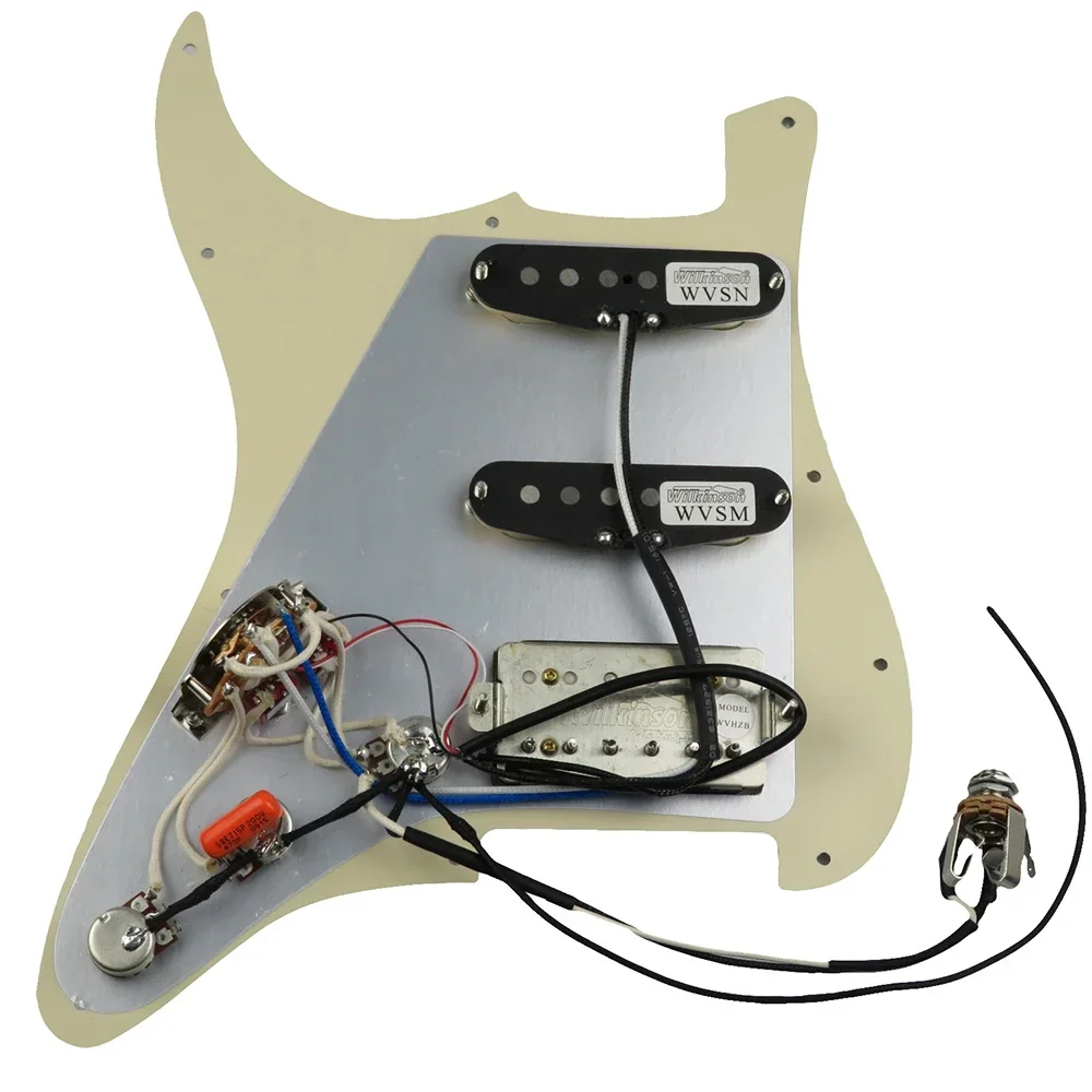 7 Way Type Fully Loaded Guitar Pickup Prewired Pickguard Pickup SSH Wilkinson Single Coil Humbucker Pickup