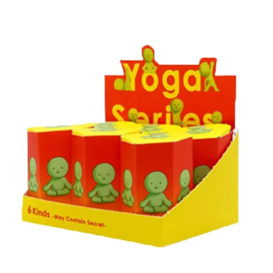Geschenk: Mehrteilige Serie Leuchtender Grüner Puppen-Blindbox – Überraschungs-Actionfiguren als Desktop-Deko-Modellspielzeug