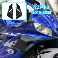 Para Yamaha YZF-R1 R3 R25 2015 2016 2017 2018 2019 2020 2021 2022 2023 2024 Kit de alas aerodinámicas para motocicleta carenado de ala fija