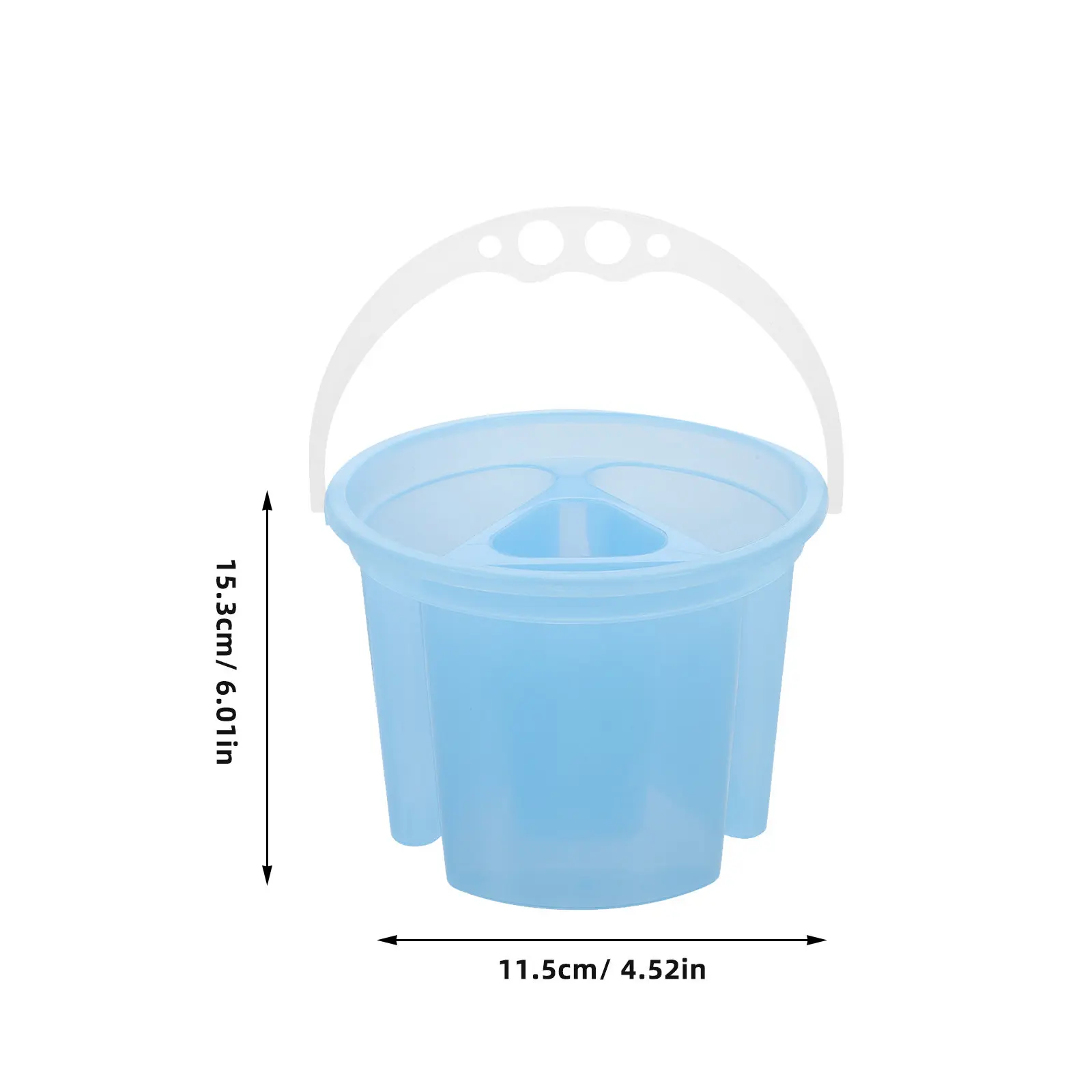 3 Pcs Art Cleaning Bucket Paint Brush Basin Oil Painting Supplies for Washer Cleaner