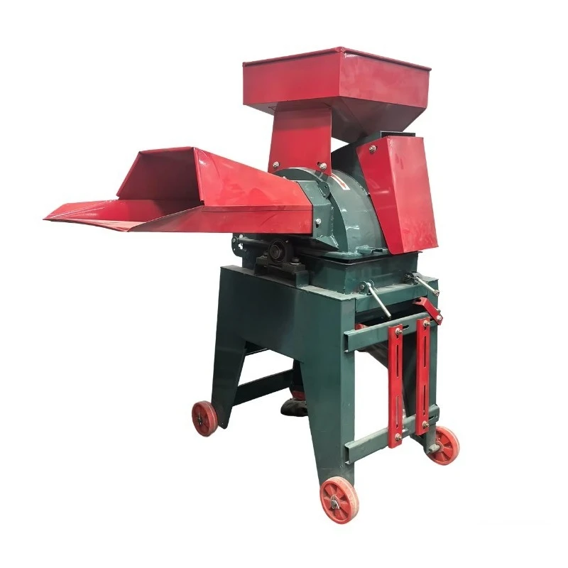 Automatic feed straw crushers, pulping machines, and grain grinders for poultry/livestock feed processing