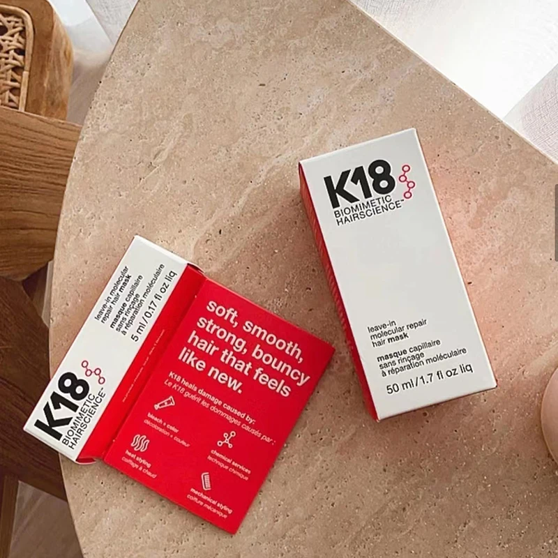 Originale K18 Leave-In riparazione molecolare maschera per capelli danni ripristina morbido trattamento del cuoio capelluto alla cheratina profonda