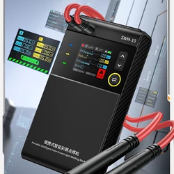 FNIRSI SWM-10 Tragbares Handschweißgerät, Batterie-Punktschweißgerät, TFT-Farbbildschirm, DIY MAX 0,25 mm Nickelblech, 18650-Batterie