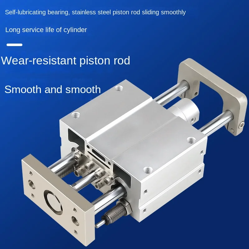 Applicable to Mgcross 20 Three-Axis Guide Cylinder with Double Guide Rod MGGLB25-100/125/150/200/300/500