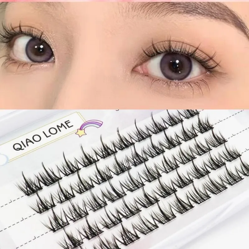 

Mink Eyelashes 1/box 50 Clusters Eyelash Extension Natural Individual False Lashes Russian Volume Lashes clusters Makeup Cilia