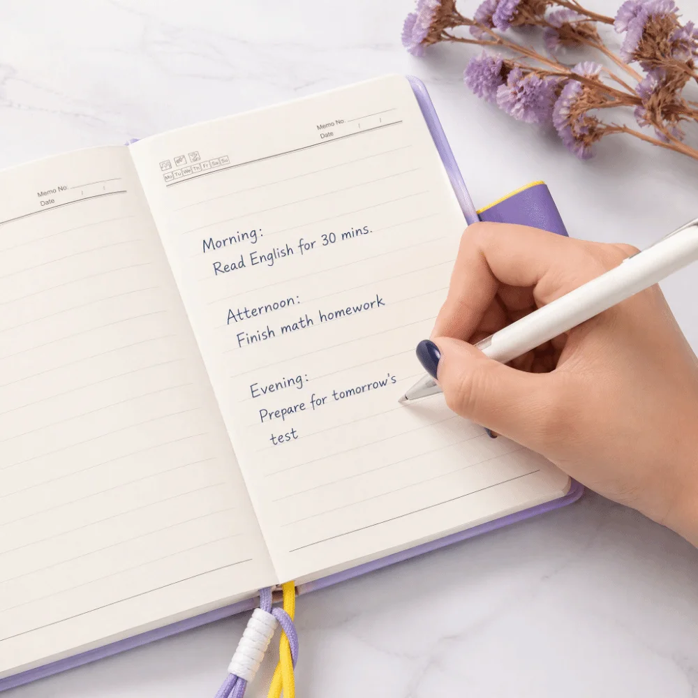 Portable Small notebook Thick Paper Lovely Color Options Diary notebook Smooth Writing Planner book Office Work