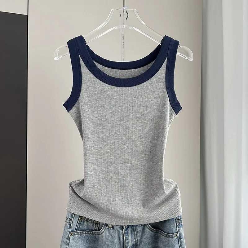 

Casual Suspender Vest Women's Spring and Summer 2025 New Sleeveless Top