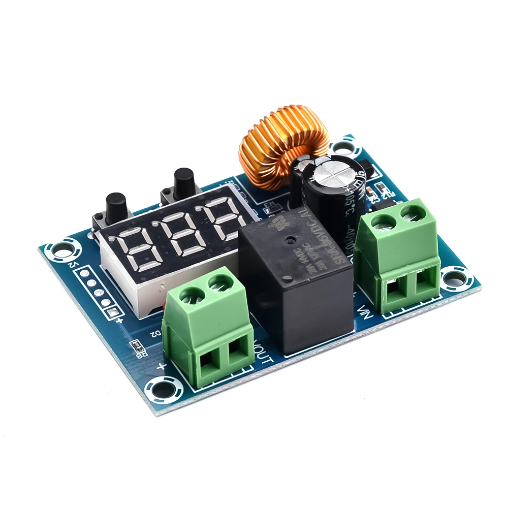 XH-M609 Low Voltage Disconnect Switch Cut Off 12V 24V 36V Digital LED Display Over-Discharge Protect for 12-36V Lithium Battery