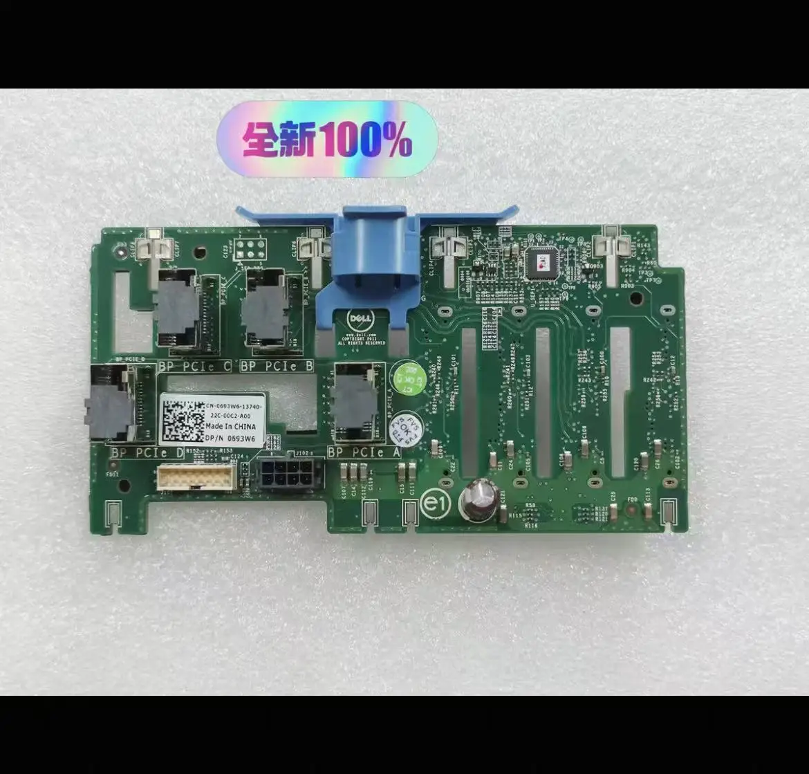 

693W6 0693W6 FOR DELL T620 R720 T620 PCIE 2.5-inch SSD server hard drive backplane