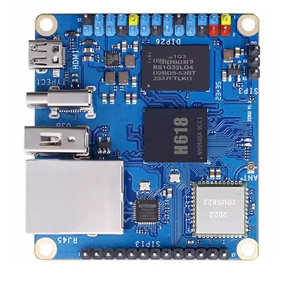 【♮•▲Today-Only!】For Zero 3 1GB RAM Development Board DDR4 Allwinner H618 WiFi Bluetooth PC Zero3 Single Board Computer